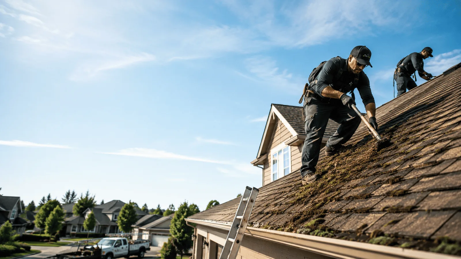 Roof Moss Removal in Wildrose, ND near me